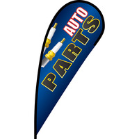 Auto Parts Flex Blade Flag - 12'