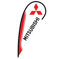 Mitsubishi Flex Blade Flag - 12'