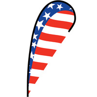 American Flex Blade Flag - 12'