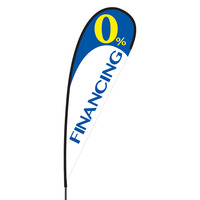 0% Financing Flex Blade Flag - 15'