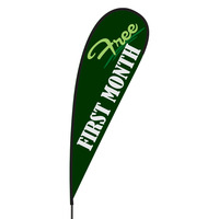 First Month Free Flex Blade Flag - 15'