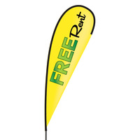 Free Rent Flex Blade Flag - 15'