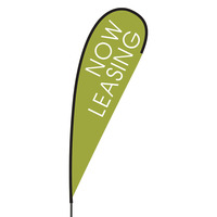 Now Leasing Flex Blade Flag - 15'