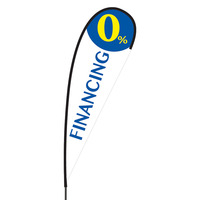 0% Financing Flex Blade Flag - 15'