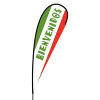 Bienvenidos Flex Blade Flag - 15'