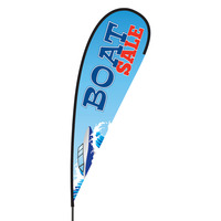 Boat Sale Flex Blade Flag - 15'