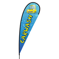 Car Wash Flex Blade Flag - 15'