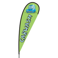 Car Wash Flex Blade Flag - 15'