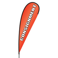 Consignment Flex Blade Flag - 15'