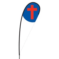 Cross Flex Blade Flag - 15'