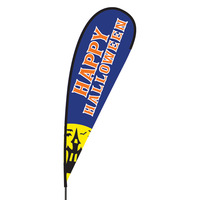 Happy Halloween Flex Blade Flag - 15'