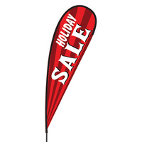 Holiday Sale Flex Blade Flag - 15'