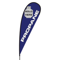 Propane Flex Blade Flag - 15'