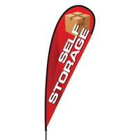 Self Storage Flex Blade Flag - 15'