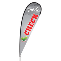 Smog Check Flex Blade Flag - 15'