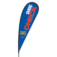 Smog Check Flex Blade Flag - 15'