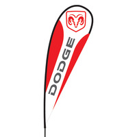 Dodge Flex Blade Flag - 15'