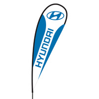 Hyundai Flex Blade Flag - 15'