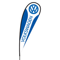 Volkswagen Flex Blade Flag - 15'