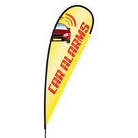 Car Alarms Flex Blade Flag - 15'