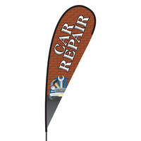 Car Repairs Flex Blade Flag - 15'