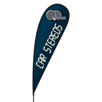 Car Stereo Flex Blade Flag - 15'