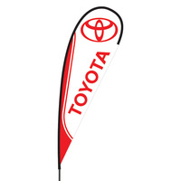 Toyota Flex Blade Flag - 15'