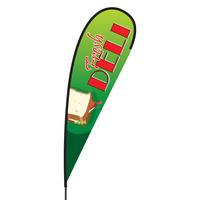 Fresh Deli Flex Blade Flag - 15'