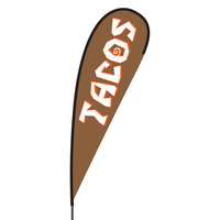 Tacos Flex Blade Flag - 15'