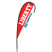 Liberty Tax Service Flex Blade Flag - 15'