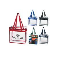 Clear Zip Up PVC Bag