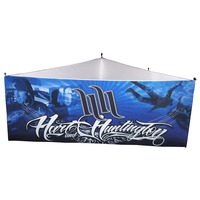 10' Triangular Hanging Display