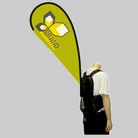 Flex Blade ® Back Pack (Double Sided)