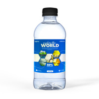 12 Oz Custom Label Bullet Water Bottle 