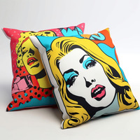Personalize Pillows 18"L x 18"W